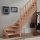 Escalier en bois Savoy 1/4 tournant avec rampe