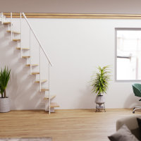 Escalier modulaire Edge - Blanc, - 260cm (10 marches)