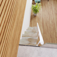 Escalier modulaire Edge - Blanc, - 260cm (10 marches)