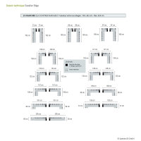 Escalier modulaire Edge PLUS