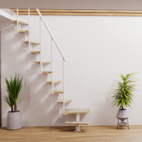 Escalier modulaire Edge PLUS - Blanc, - 284cm (10 marches...