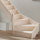 Escalier en bois Savoy 1/4 tournant sans rampe