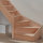 Escalier en bois Savoy 1/4 tournant sans rampe