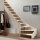 Escalier en bois Savoy 1/4 tournant sans rampe