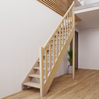 Escalier en bois Casa UP 1/4 tournant haut