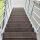 Escalier extérieur Hollywood WPC + rampe sur deux côtés