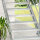 Escalier extérieur Hollywood + rampe d’un côté - 80cm, 93 - 133cm (5 marches)